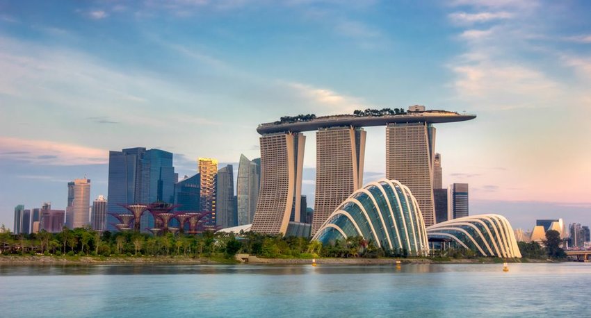 Singapore skyline