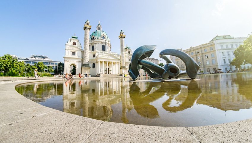 St. Charles Church in Vienna, Austria