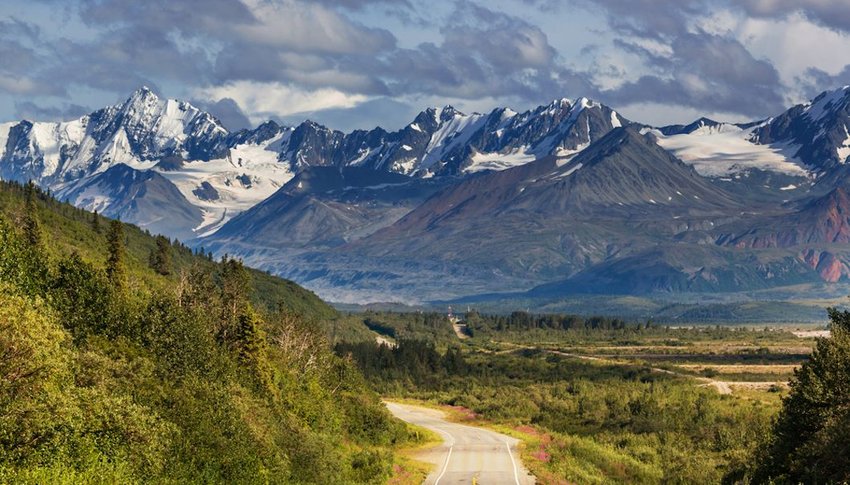 travel to alaska without going through canada