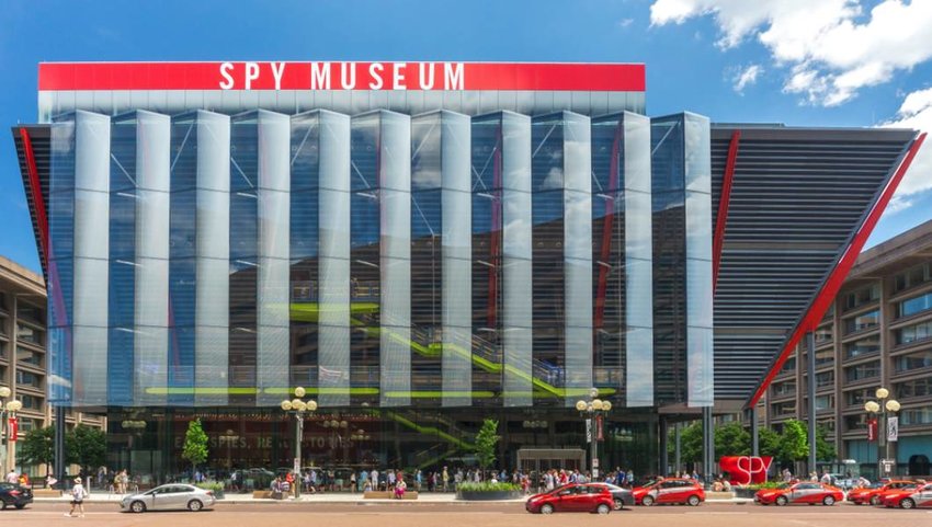 Washington, DC / USA. The International Spy Museum is doing record business at its new location,