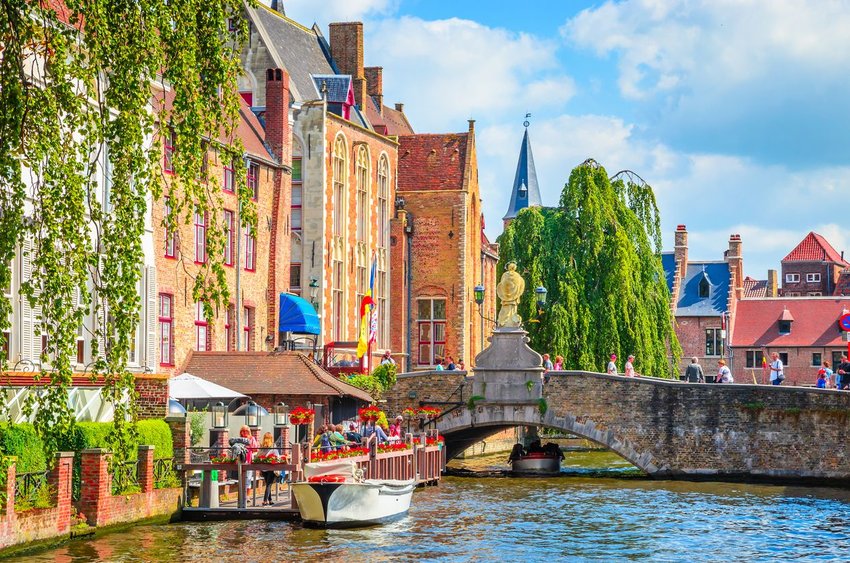 Old town of Bruges (Brugge), Belgium