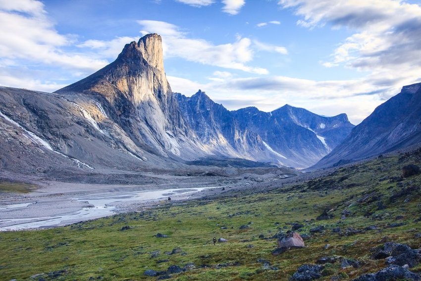 Mount Thor in Auyuittuq National Park, Nunavut, Baffin Island