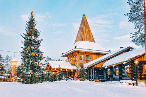 Santa Claus Office at Santa Claus Village in Rovaniemi in Lapland