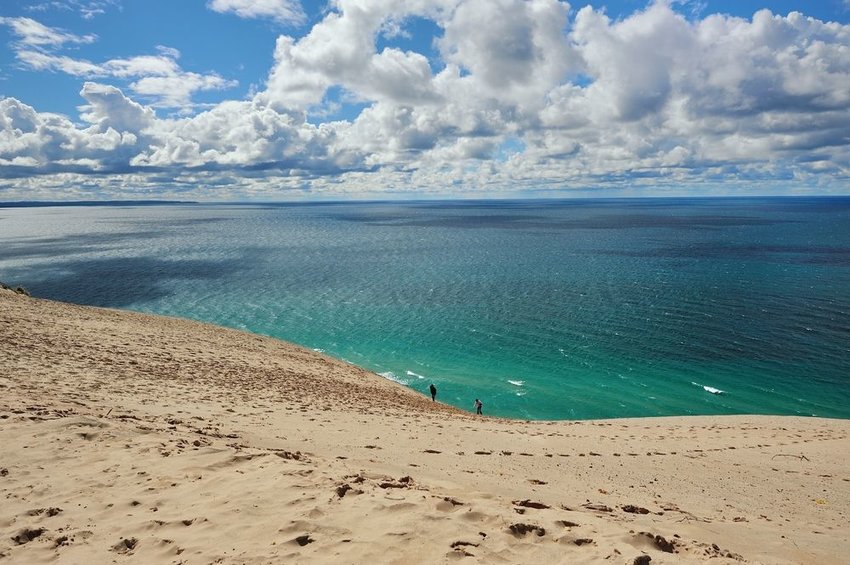 Sleeping Bear Dunes National Lakeshore in Michigan