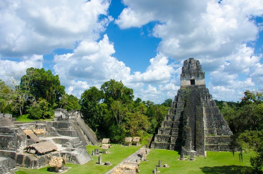 Maya Tikal Ruins in Guatemala