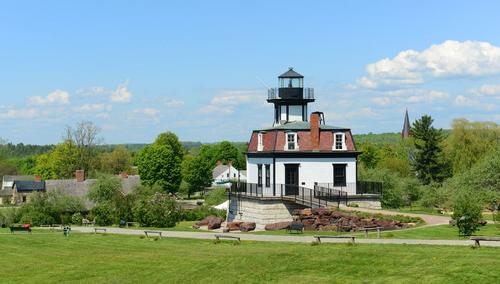 Colchester Reef Lighthouse in Shelbourne, Vermont