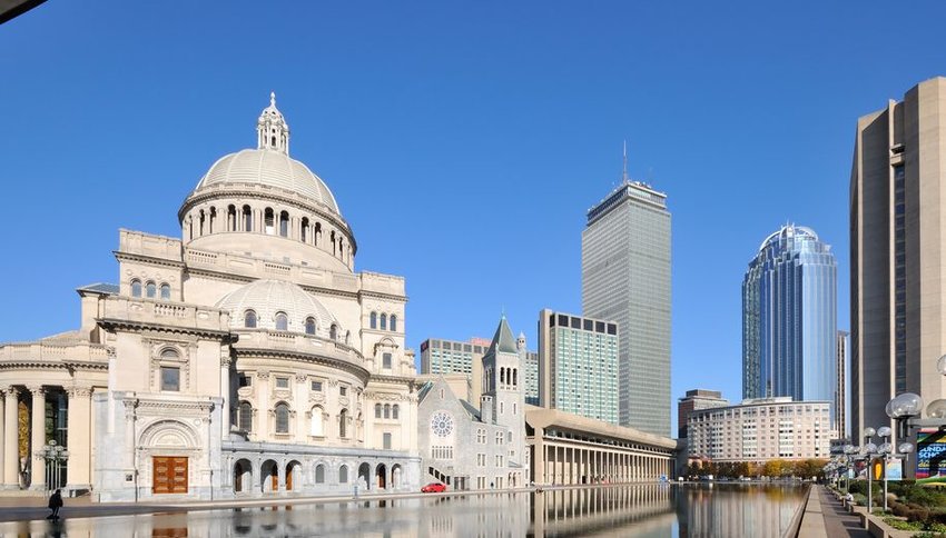 Christian Science Plaza in Boston