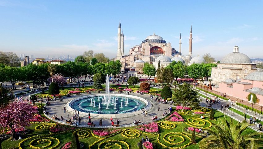 Gardens in Istanbul