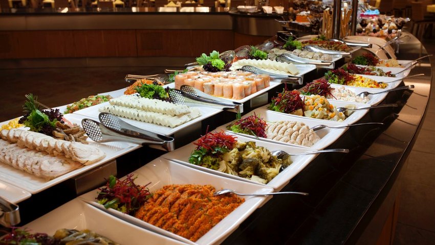 Luxury buffet 