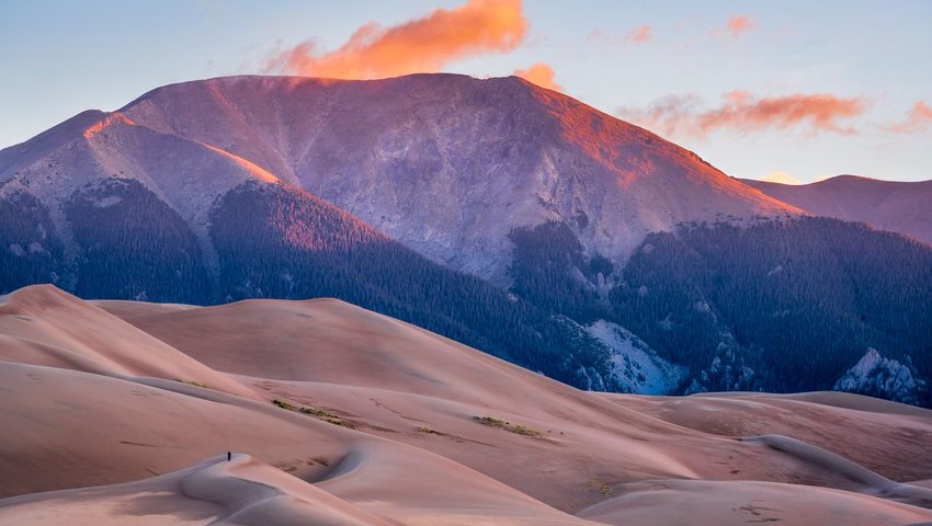 Great Sand Dunes National Park in Colorado 