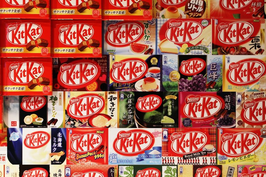 Japanese Kit Kat bars