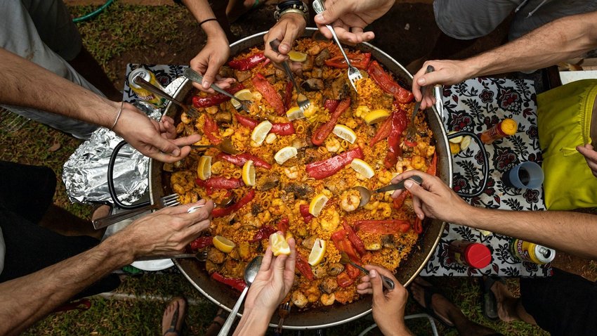 Reconnect With Friends and Family Around a Homemade Paella