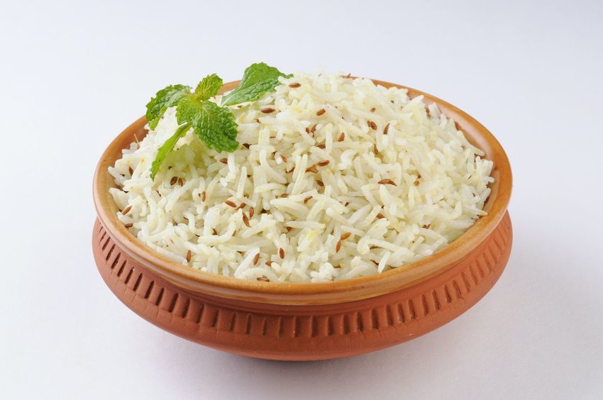 Caramelized Onions and Jeera Rice