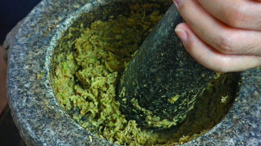 Green curry paste