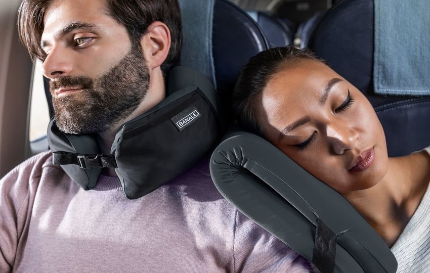 Omni Pillow - 3 in 1 Memory Foam Travel Pillow - Banale