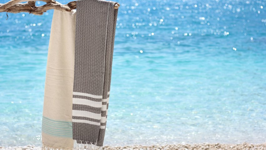 Turkish Towels Are Great In Your Bathroom, And Even Better At the Beach