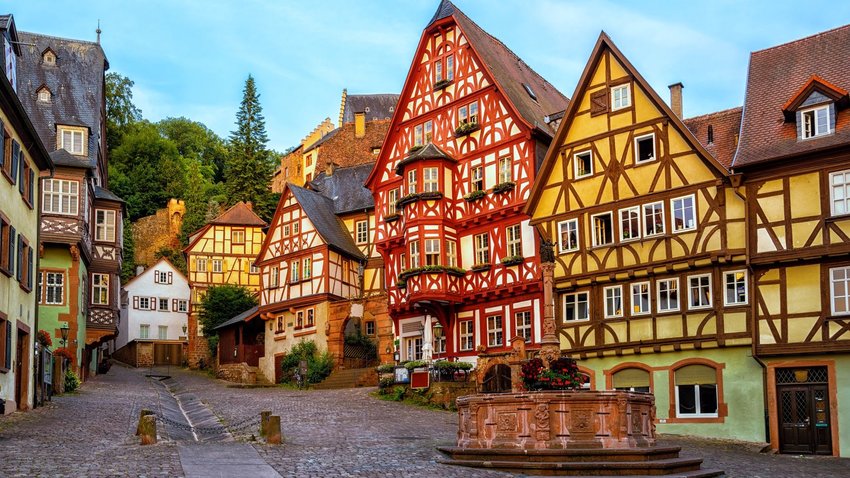 Old Town, Bavaria, Germany. Photo by Boris Stroujko.