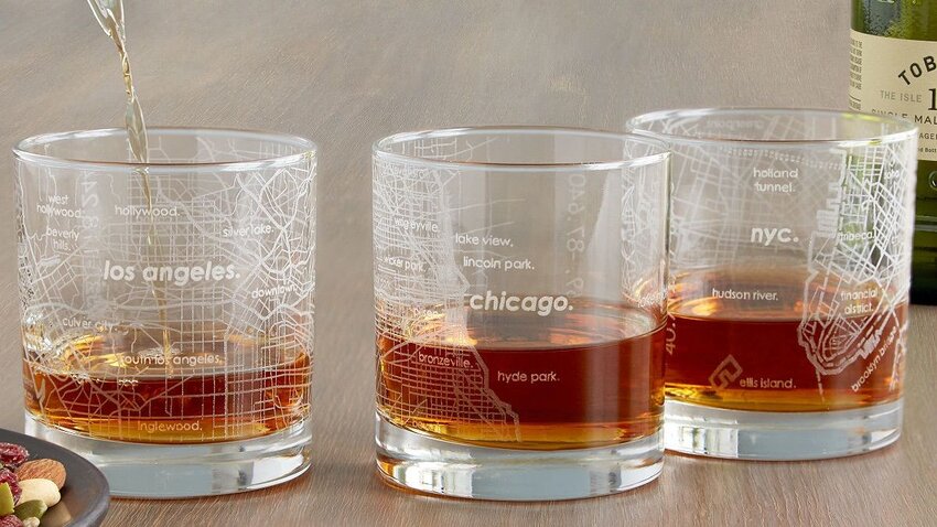 Buy it here: Urban Map Glass | $16