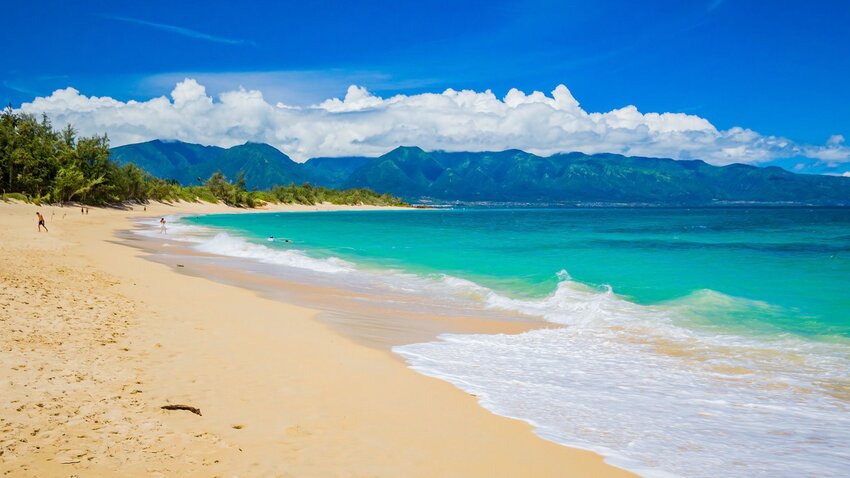 best beach for swimming near me