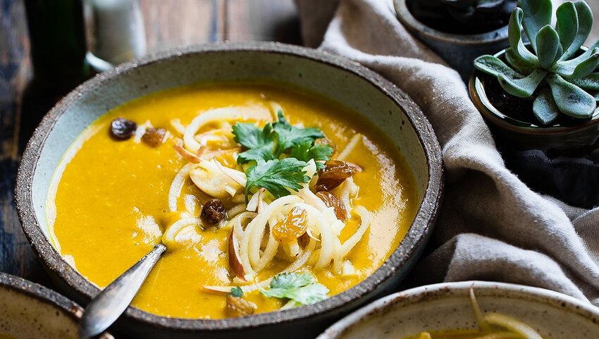 Khao Soi Kai in a bowl
