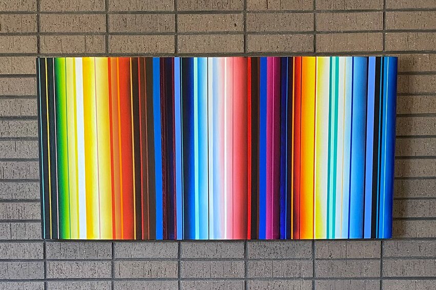 Painting on canvas by Anthony Garcia Sr.