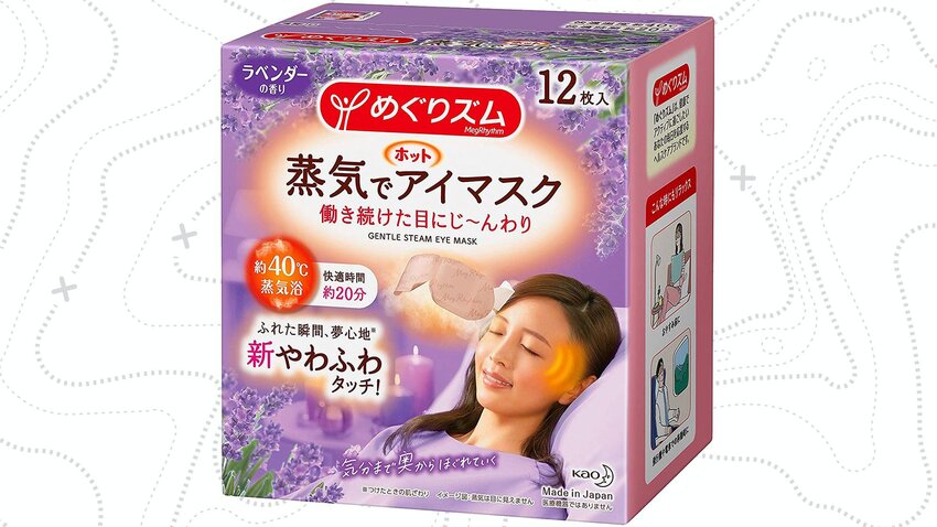 This Japanese Eye Mask Is the Ultimate Jet Lag Antidote and My Go