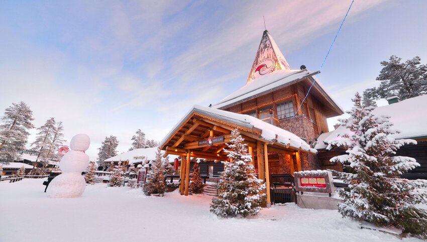 Rovaniemi Village in Finland.