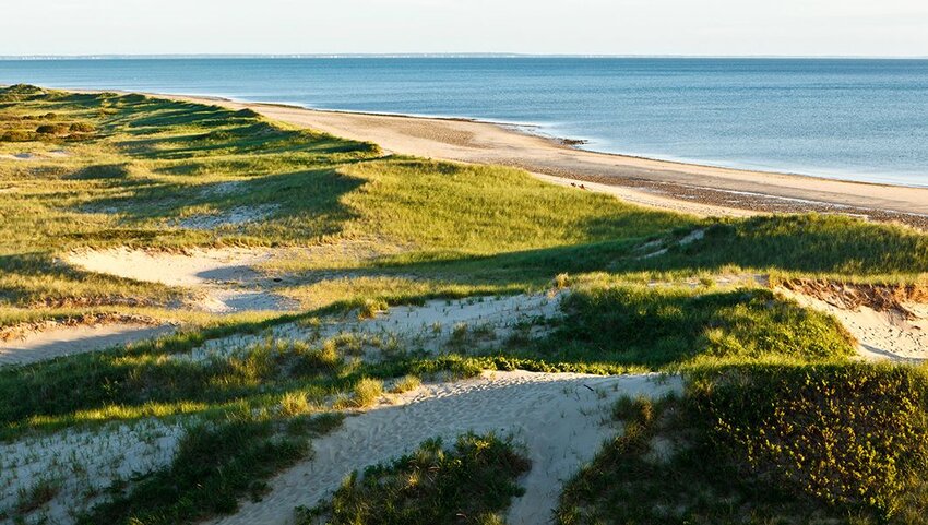 Dunes on Bound Brook Island.