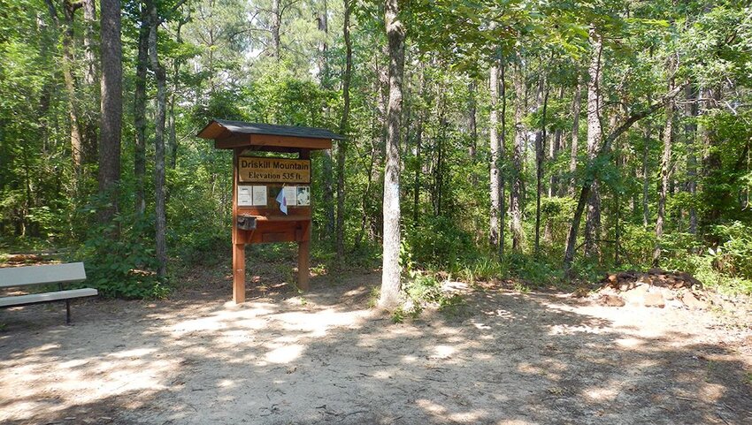 Driskill Mountain summit.