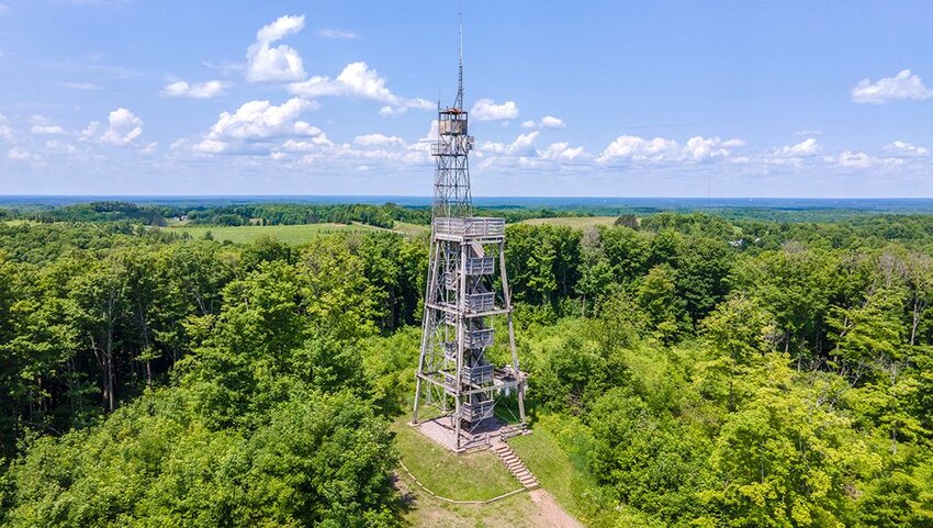  Observation tower at Timm's Hill.