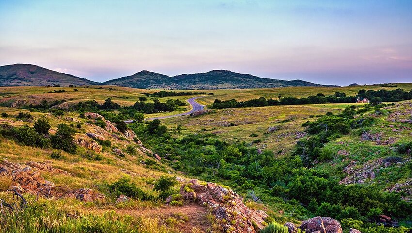 Wichita Mountain Wildlife Preserve, Lawton, Oklahoma.