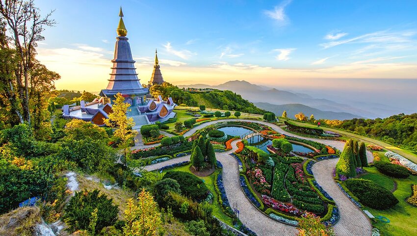 Doi Inthanon at Chiang Mai,Thailand.