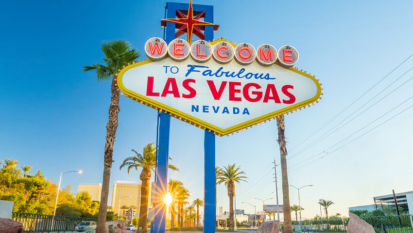 The Welcome to Fabulous Las Vegas sign in Las Vegas, Nevada.