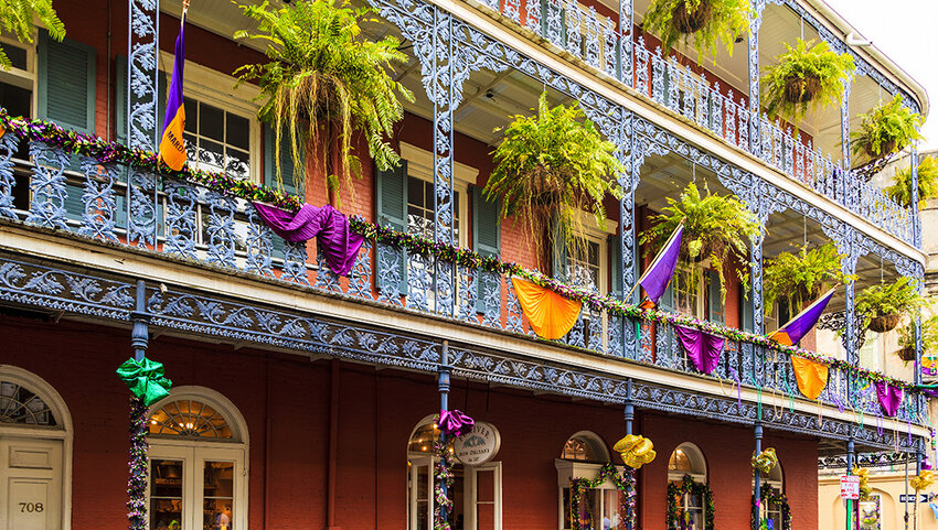 Historic building in the French Quarter.