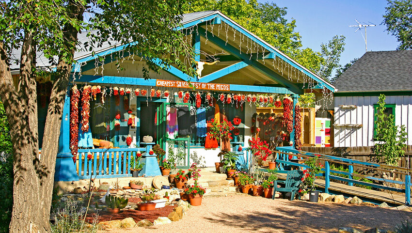 Quaint Roadside Shop in Madrid, New Mexico