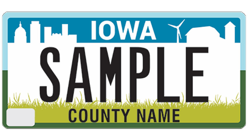 Show Your Hawkeye Pride! Personalized Iowa Black License Plate – 5 Sizes, Mini To Full Size, Free Shipping